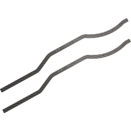 RC Car Chassis Frame Rails Carbon Fiber Beams Upgrade Parts for Axial SCX10 I SCX10 II RC Car Crawler Truck