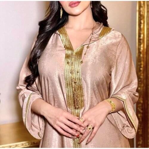 Eid Ramadan Dubai Turkey Hooded Long Sleeve Muslim Jalabiya Women Moroccan Kaftan Arabturkey Robe Indians Islam Ethnic Clothing