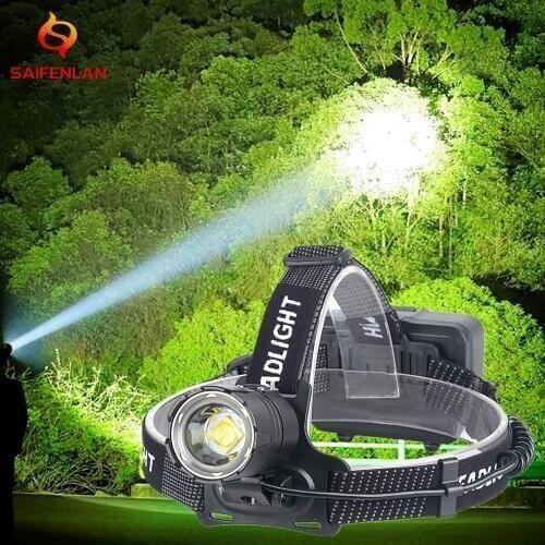 18650 XHP70.2 XHP70 Powerful USB Led Headlamp Headlight Zoom Head Lamp Flashlight Torch Lantern Hunting Fishing Light