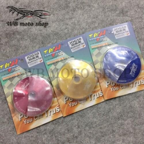 TWH Racing Scooter Variator CNC aluminum Fan Variator for JOG50 Zuma50 BWS50 AEROX50 AXIS50 NITRO50 1PE40QMB Scooter Moped