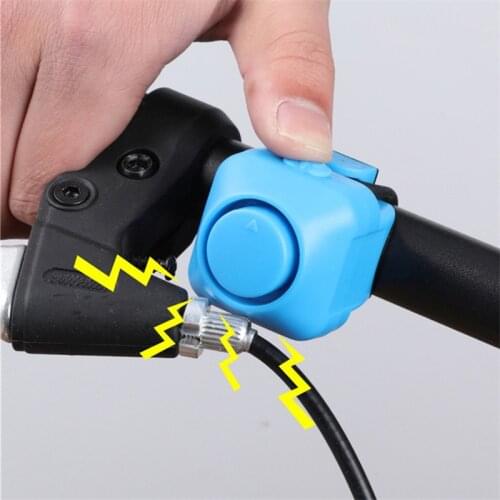 Bike Electronic Loud Horn 130 Db Warning Safety Electric Bell Police Siren Bicycle Handlebar Alarm Ring Bell Cycling Accessories