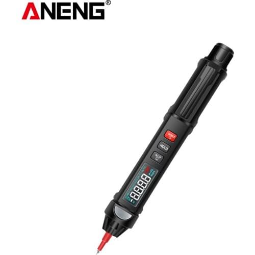 High Precision Pen-Type Smart Digital Multimeter DC AC Voltage Resistance Multifunctional Test Pencil Latest LCD Color Display