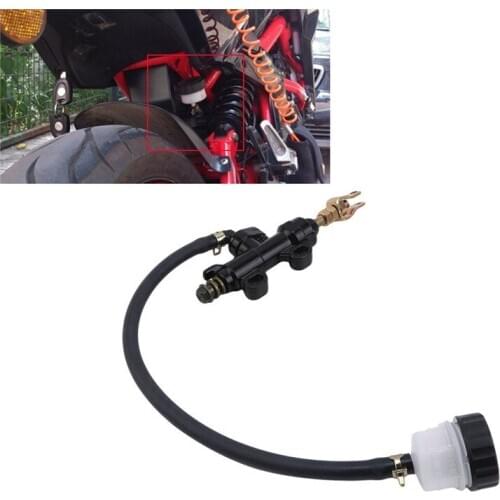 Motorcycle Rear Foot Hydraulic Brake Pump Refit Rear Brake Master Cylinder Pump