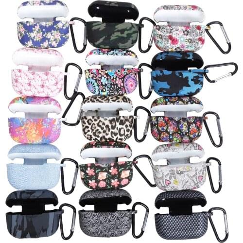 15PCS Soft TPU Silicone Lightweight Headphones Protector Case For IOS Earphone Contains Mountai Headphone Painted Silicone Case