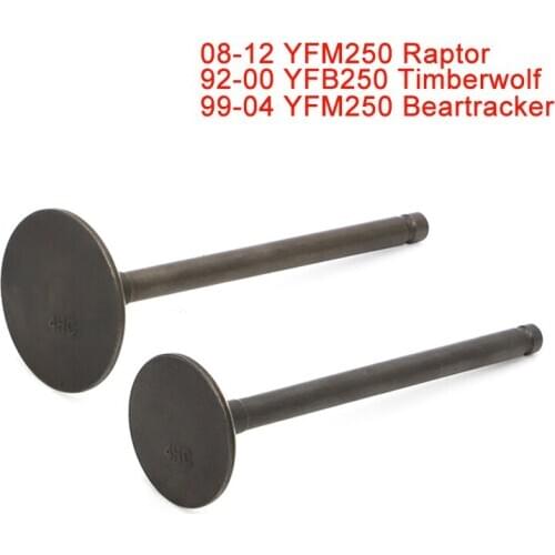 ATV YFB YFM YFM 250 Engine Intake Valve Exhaust Stem Valve For Yamaha YFB250 YFM250 YFM250 Raptor 250 Timberwolf Beartracker