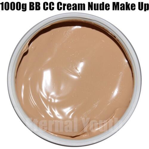 Pure Mineral CC BB Cream 1000g Nude Makeup Concealer Isolation Whitening Moisturizing Cosmetics Beauty Salon Care Equipment OEM