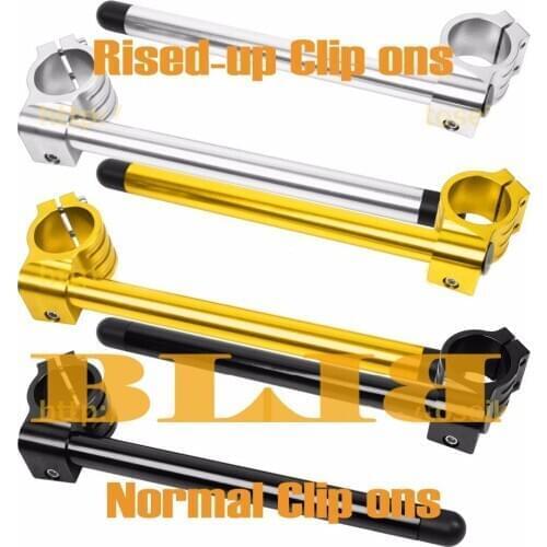 CNC Universal 41 mm For Suzuki GSX-1100 FJ Katana GSX-R1100 G H J M N WP WR Hot Clip On Handlebars Normal / Rised-up Handle Bars