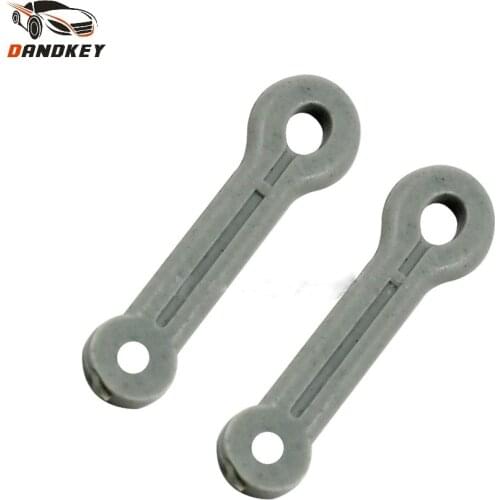 Dandkey 10x 2 Buttons Car Remote Key Fob Case Cover Ring Rubber Strap Loop For Cobra Loop Alarm