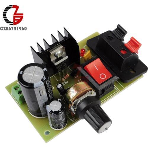 LM317 DC-AC 5V-35V to 6V-25V DIY Kits Step Down Power Transformers Module AC/DC Adjustable Step-down Regulator