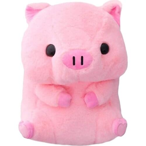 Plush Stuffed Toys Plush Doll Toy Pet Pillow Animal 40Cm Lovely Round Pig Plush Toys Kids Pillow For Girls