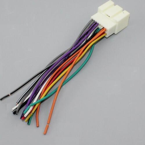 Plugs Into Factory Harness For LINCOLN 1998-2011 - Radio Power Wire Adapter / Aftermarket Stereo Cable / Male DIN To ISO