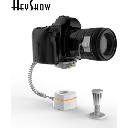 SLR Camera Security Burglar Alarm System Display Stand Camera Anti Theft Holder For Camera Store White Bluetooth Type