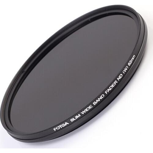 FOTGA 43/46/49/52/55/58/62/67/72/77/82 mm Ultra Slim ND2-400 HD Fader Variable ND Filter Adjustable ND2 to ND400 Neutral Density
