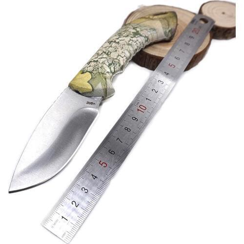 Fixed Blade Knife Hunting Tactical High Hardness Knives 440C Blade Camping Survival Knife Pocket Straight EDC Multi Tool