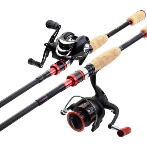 Telescopic road rod portable straight handle carbon 1.98