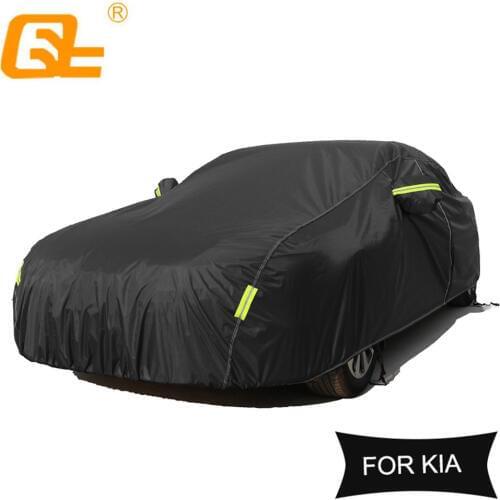 Universal Waterproof Full Car Covers Outdoor sun uv protection dust rain snow protective for kia soul cerato sorento k2 rio