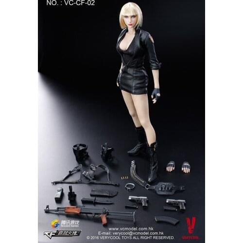 VC-CF-02 1/6 Crossing the Line of Fire Mandala Defender Female Soldier Action Figure in stock