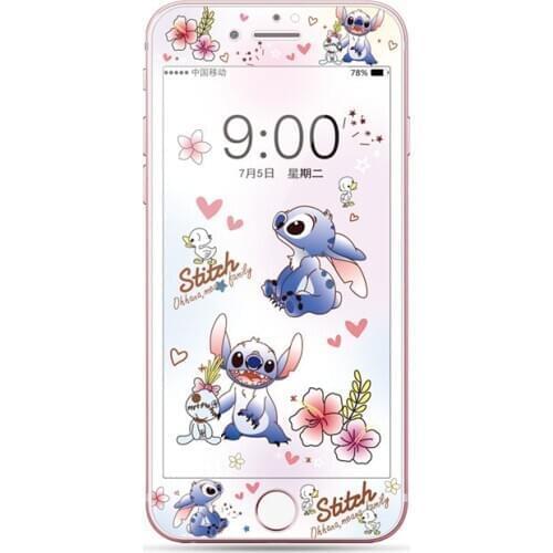 Disney Mickey Tempered Glass For Iphone 6 7 8 Screen Protector Protective Film For Iphone 6 7 8 Plus Glass For Iphone SE 2020