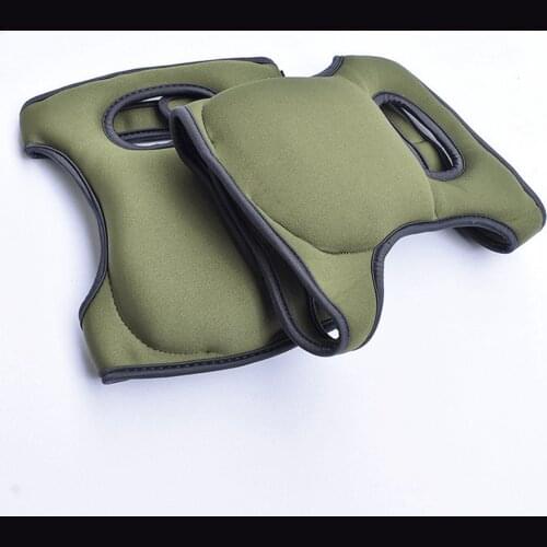 1pair Labor Protection Knee Pads Outdoor Sports Thick Sponge Shock Absorption Dancing Pain Relief Work Safety Gardening Tool