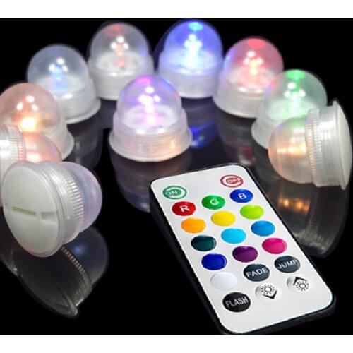 200pcs/lot LED Acorn Light crystal Columns Pedestal waterproof float/Hanging Paper Lantern Lamp Xmas Wedding table Decor+Remote