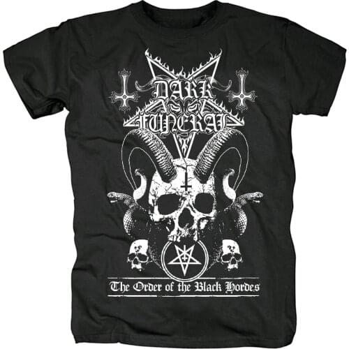 16 designs Harajuku Dark Funeral Rock Brand shirt fitness Hardrock 3D heavy Dark Metal Punk 100%Cotton skateboard Streetwear