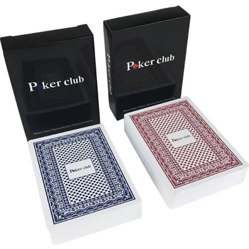 2Pcs/set Plastic Poker Card Baccarat Smooth Waterproof Texas Hold'em Poker Club PVC Game Pokers Playing Cards Entertainment