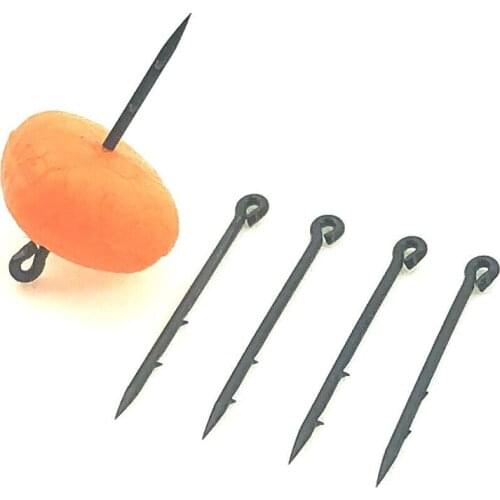 20PCS Carp Fishing Boilies Bait Screw Ring Swivel D-Rig Chod Rig Hair Pop Up Peg Terminal Tackle Bait Holder Screw Accessories