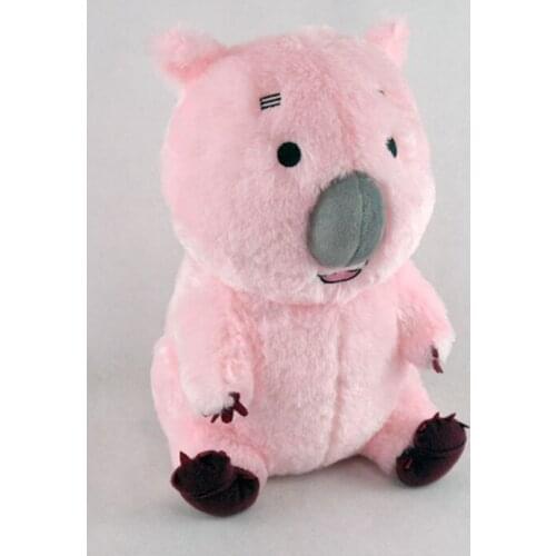 Anime Cute High Earth Defense Club Love Plush Doll Wombat Cosplay Figure Toy Stuffed Pillow 40cm For Gift