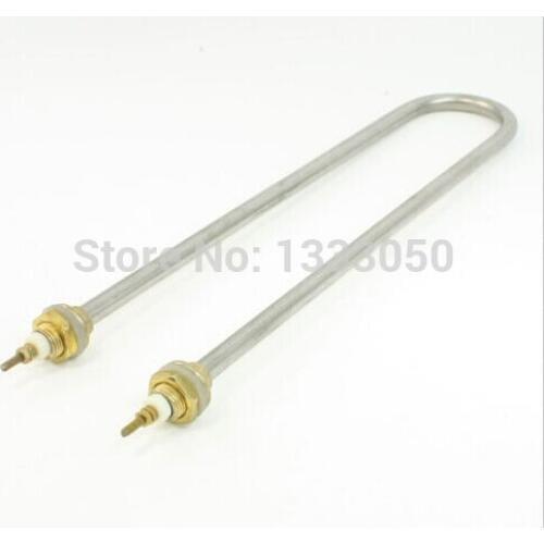 Free Shipping AC 380V 4000W Power U Shape Stainless Steel Water Electric Heater Element