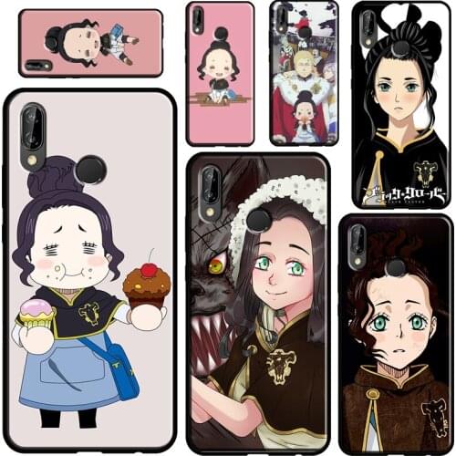 Charmy Black Clover Anime Case For Huawei P30 Lite P40 P20 Pro Mate 20 Lite P Smart Z 2019 2021 Nova 5T Cover Shell