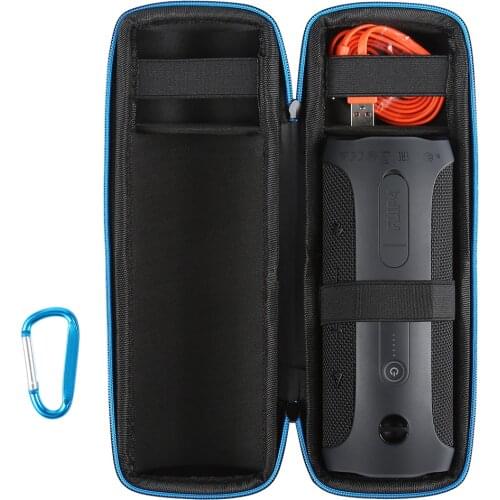 Wireless Bluetooth Speakers Travel Carry Cases Pouch For JBL Flip 4 Hard EVA With Belt Shockproof Portable Speaker Outdoor Bag