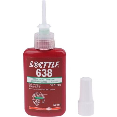 10/50 ML Cylindrical Retainer Locking Adhesive Metal Screw Anaerobic Adhesive Thermal Strength Environment Glue