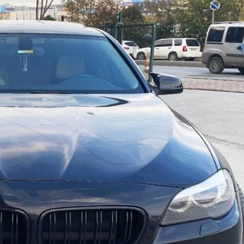 For BMW F10 5 Series Batman Mirror Cover Piano Black 2013-2016 Between. A + Quality Modified Design Accessory