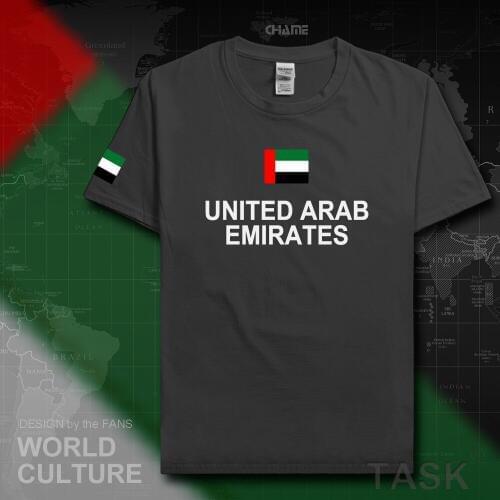 United Arab Emirates men t shirt fashion 2017 jersey nation team 100% cotton t-shirt fitness brand clothing tees country ARE UAE