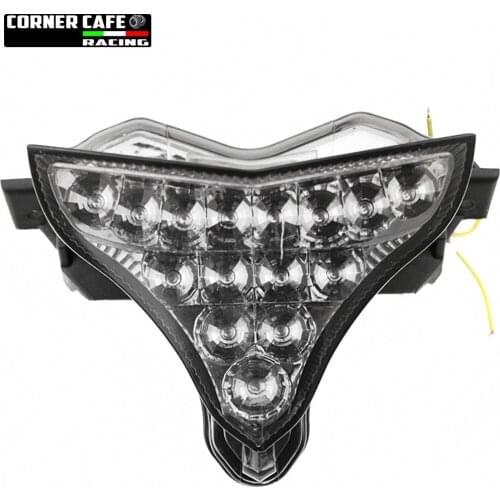 For YAMAHA YZF R1 2009-2014 Integrated Tail Light Turn Signal Indicator Brake Running DRL Smoke LED 2010 2011 2012 2013 14 13 12