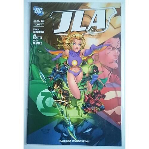 JLA No. 16, DC COMICS, EDITORIAL PLANETA - 2009, the Justice League, 1ª Spanish edition, COMIC BOOK, author JOE BENITEZ