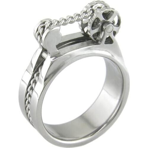 Personality Punk Mechanical Gear Clockwork Rings for Men Women Vintage Silver Color Gothic Motorcycle Biker Ring Hip Hop Jewelry