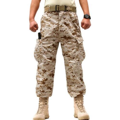 Mens Camouflage Pants Military Tactical Pantalones Army Combat Trousers Special Forces Work Pants Men Casual Cargo Sweatpant XL