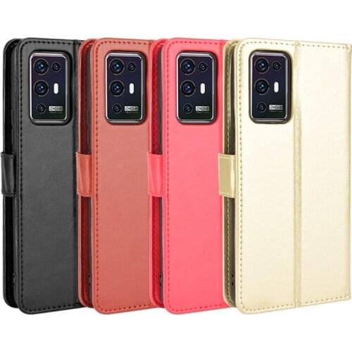 Apply to ZTE Axon 30 Pro 5G leather mobile phone shell clamshell retro magnetic mobile phone shell protective case