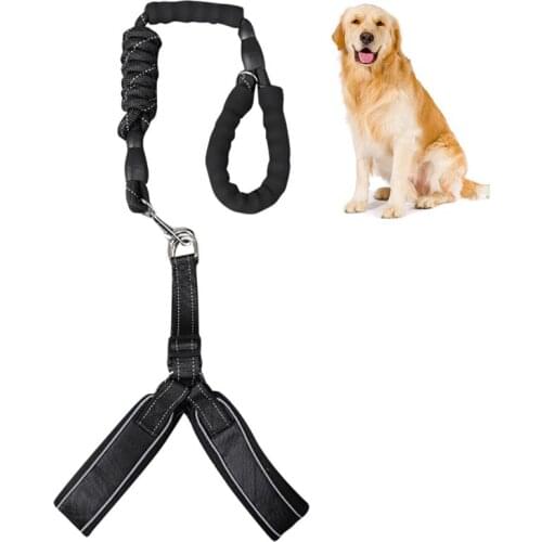 New Portable Dog Leash Creative V-Shaped Cotton Hand Dog Harness Leash Small Puppy Kitten Outdoor Walking Leash Dogs Supplies