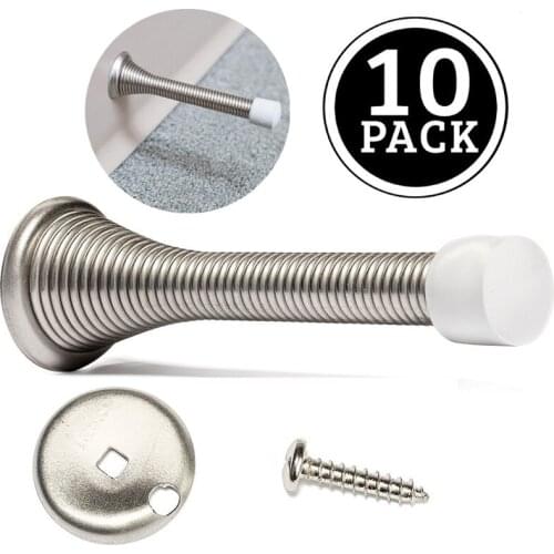 Spring Door Stopper Doorstoper Spring Long Handle Door Stopper Home Doorstop Stop Floor Tope Puerta Dodgers Spring Door Stopper