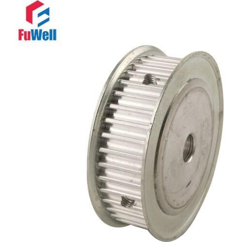 HTD5M Type 50T Timing Pulley 8/10/12/15/17/20mm Inner Bore 5mm Pitch 21mm Belt Width 50Teeth Aluminum Alloy Timing Belt Pulley
