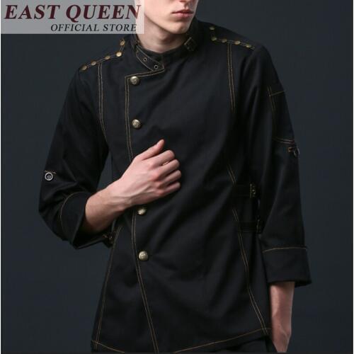 Chef jacket uniform cook restaurant waiter Food Service Uniforms hotel waiter clothes restaurant waiter uniform FF640 A