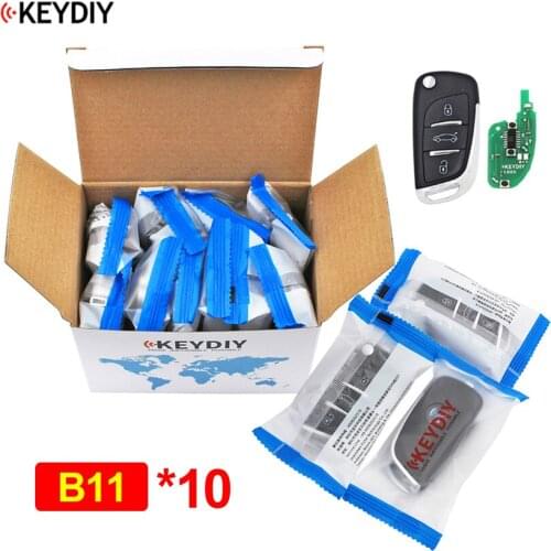 10Pcs/Lot B11 3 Button Universal Remote Control Car Key B-Series Remote Key DS Style for KD900 KD900+ URG200 KD200 Mini KD KD-X2