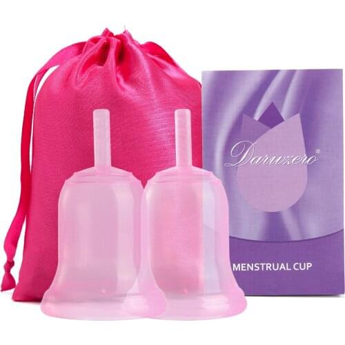 Liquid Silicone Feminine Hygiene Menstrual Cup Women Lady Cup Medical Silicone Menstrual Cup Menstrual Collector for Health Care