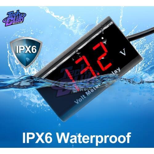 0.36/0.56 Mini Digital Voltmeter Ammeter Car DC 8-18V Motocycle 0-100V Voltage Current Meter Volt Detector Tester Monitor Panel