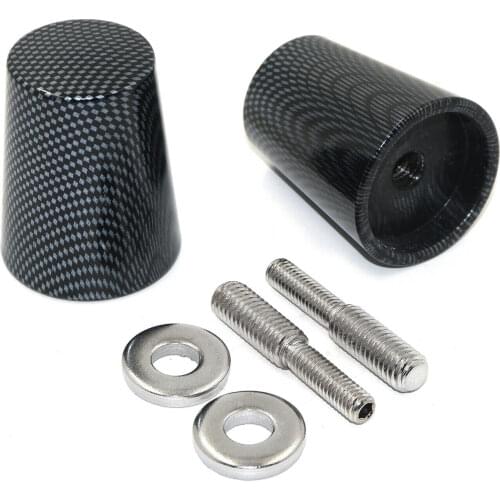 Aftermarket free shipping motorcycle parts fit for Honda Kawasaki Suzuki Yamaha Motorcycle CNC Billet aluminum bar end BLACK