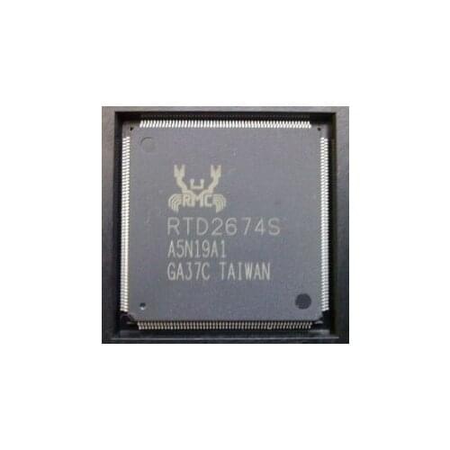 2pcs/lot 100% New RTD2674S RTD2674 QFP-216 Chipset