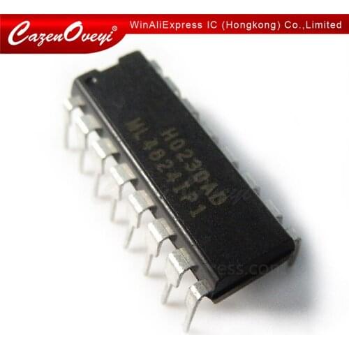 5pcs/lot ML4824IP1 ML4824 DIP-16 In Stock