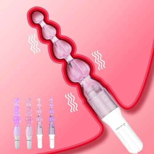 Anus Plug Beads Anal Butt Plug Vibrator Anal Sex Toy Woman Man Anal Toys Butt Plug Girls Masturbation G spot stimulate Sex Shop